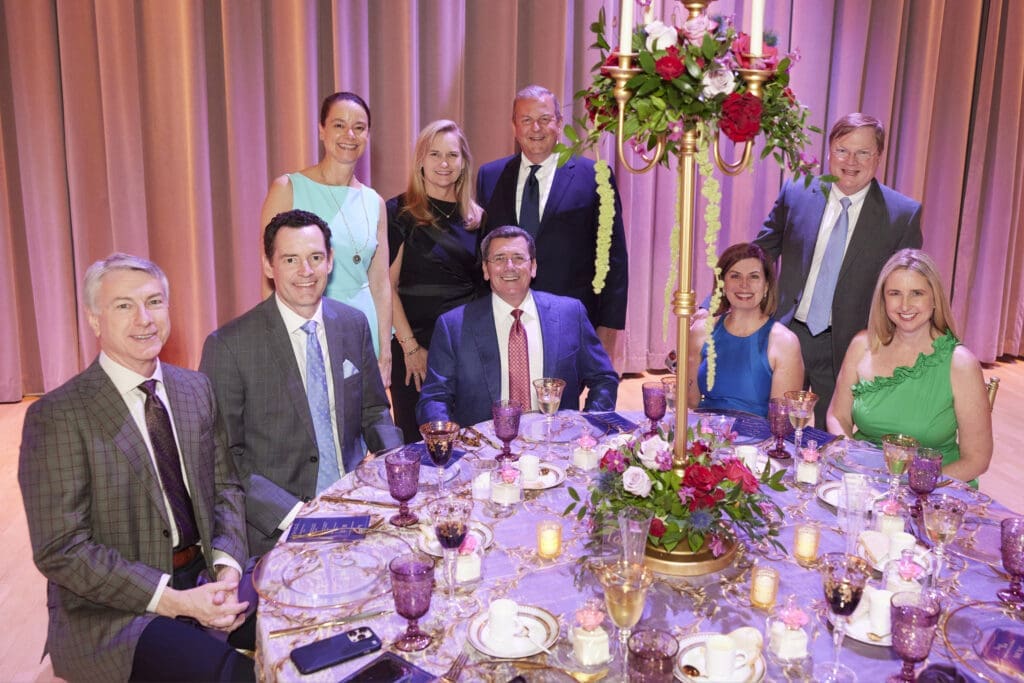 Left to right: Kevin Connelly, Christian Schroder, Tom Bessant, Julie Butner, Karen Schroder. Back row: Cheryl McDonald, Lise Bessant, James Meintjes, Greg Butner.