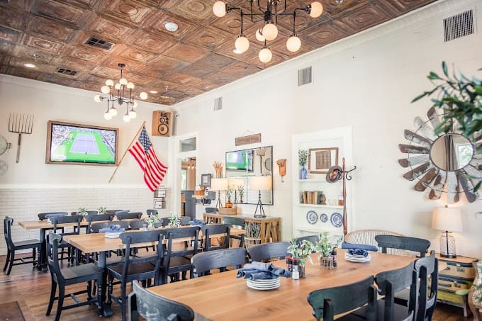 The Yard in McKinney, Texas is known for its outdoor space, but the historic interiors are just as charming.