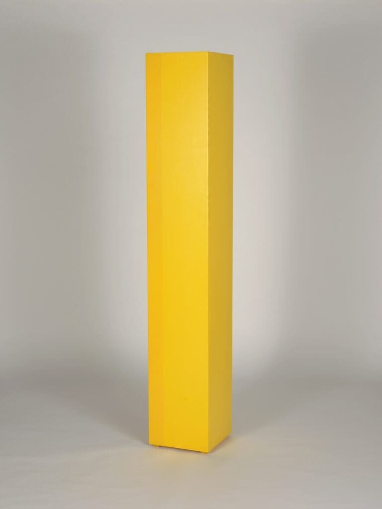 Anne Truitt's "Sun Flower," 1971/1984, at the Carl & Marilynn Thoma Foundation.
