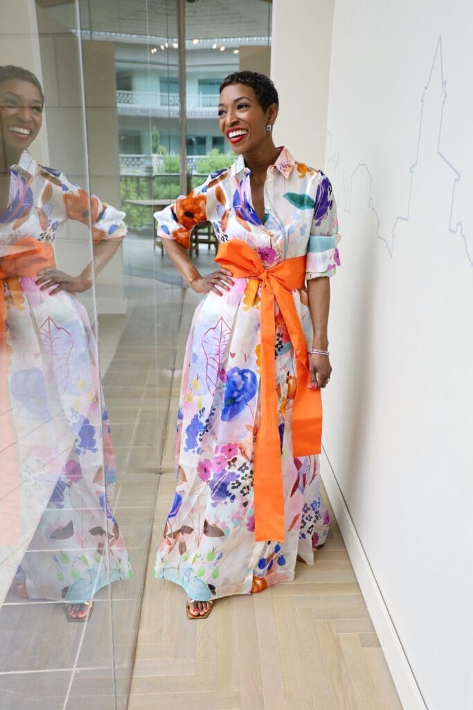 This new Sara Roka ribbon belt dress is the perfect dress to be seen out and about in the summer.