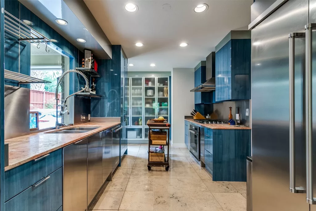 Another view of the updated kitchen.