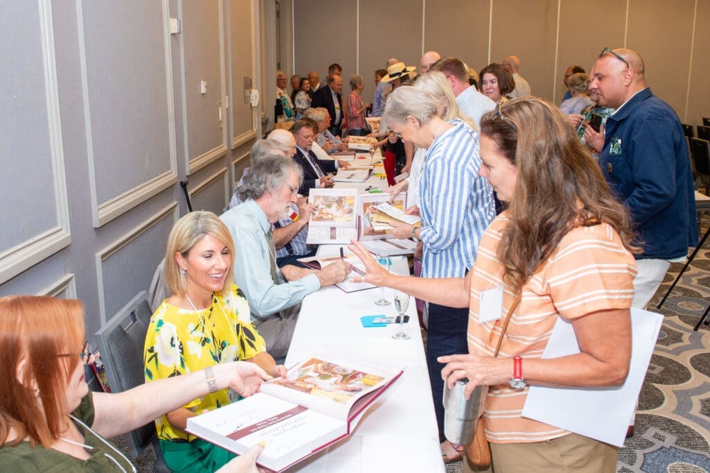 Eleven of 13 authors traveled from across the state for CASETA's book signing of "Making the Unknown Known: Women in Early Texas Art, 1860s –1960s." (Photo by Jacob Power)