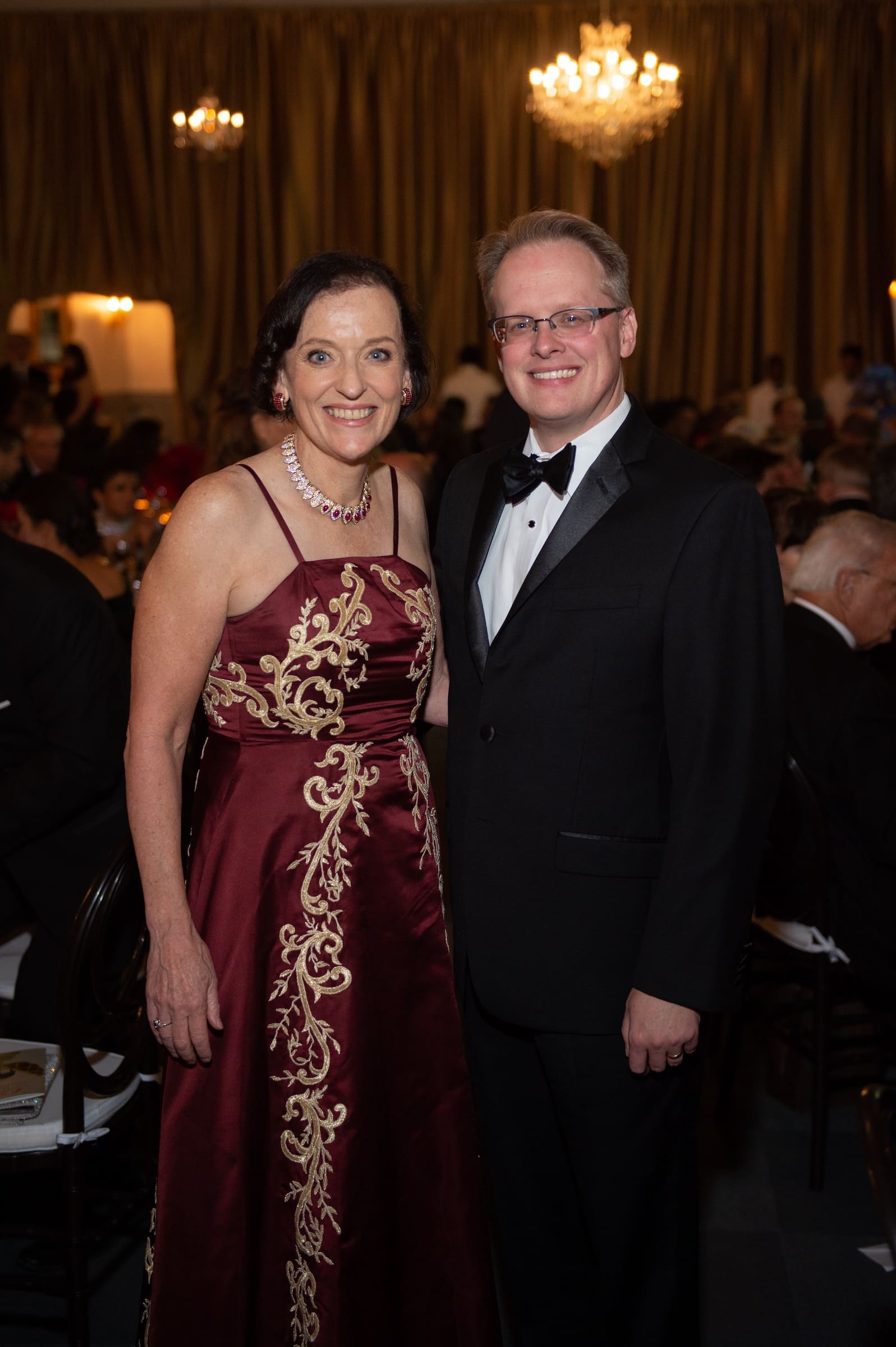 Barbara Burger, John Mangum; Photo by Wilson Parish