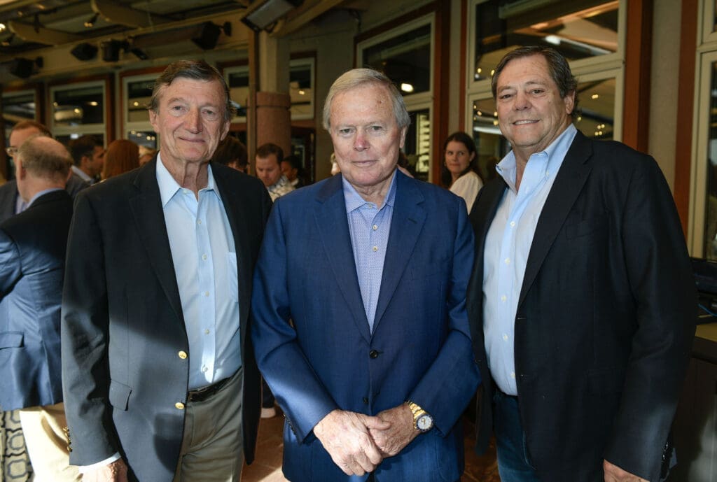 Bill Mayer, Robert Brown, Paul Foster at MD Anderson Cancer Center events in Aspen