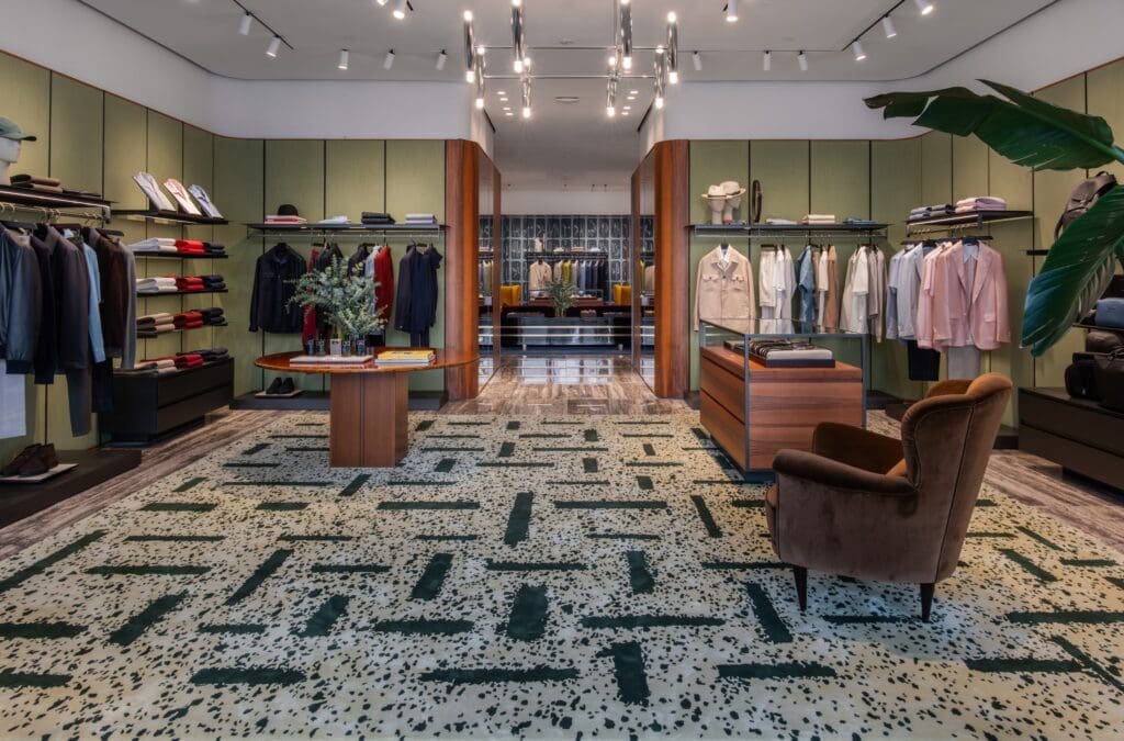Brioni's first store in Houston opened in River Oaks District under Tilman Feritta's ownership. (Photo by Caroline Fontenot)
