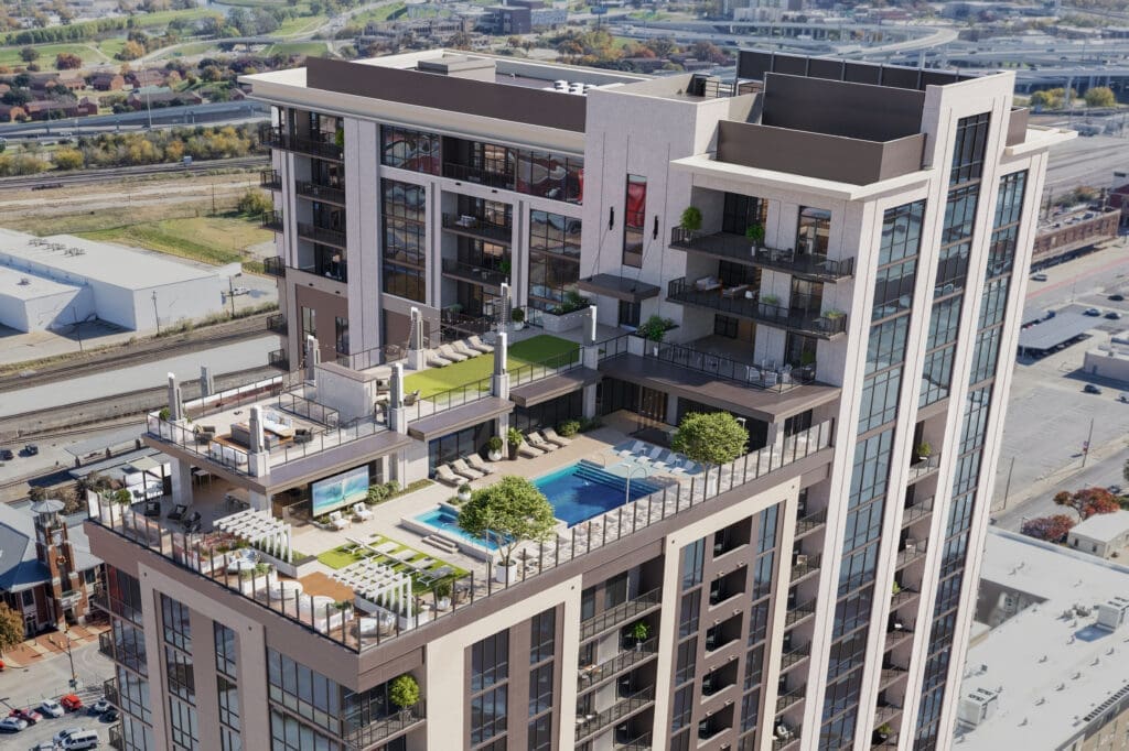 Your First Look at Deco 969 ― A New Sky-High Luxury Community in Downtown Fort Worth