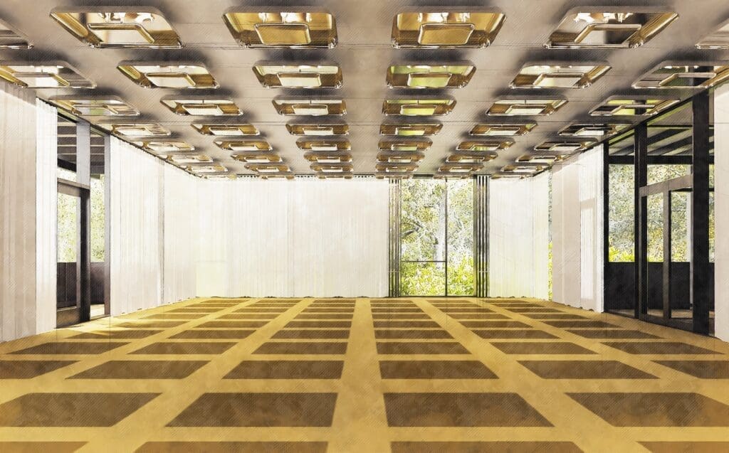Hotel Saint Augustine event space (Rendering courtesy of Post Company)