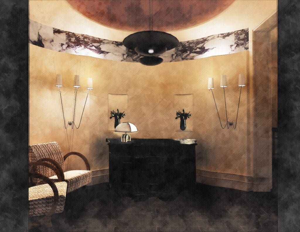 Chef Aaron Bludorn's Restaurant Perseid in Hotel Saint Augustine set to open in Mid-November.  (Rendering courtesy of Post Company)