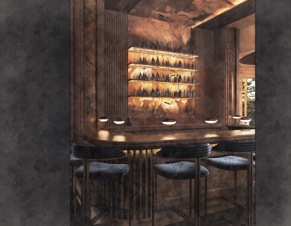 Hotel Saint Augustine Restaurant Perseid (Rendering courtesy of Post Company)