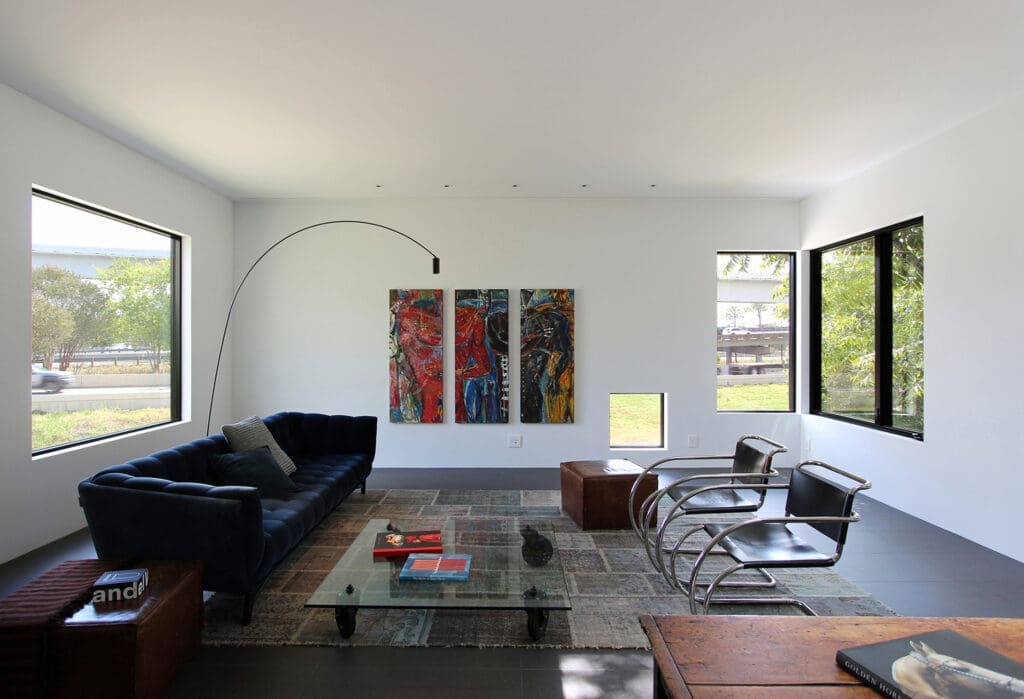  'House in the Air' at 1002 Edwards in the First Ward Arts District (Photo by Scott Strasser)