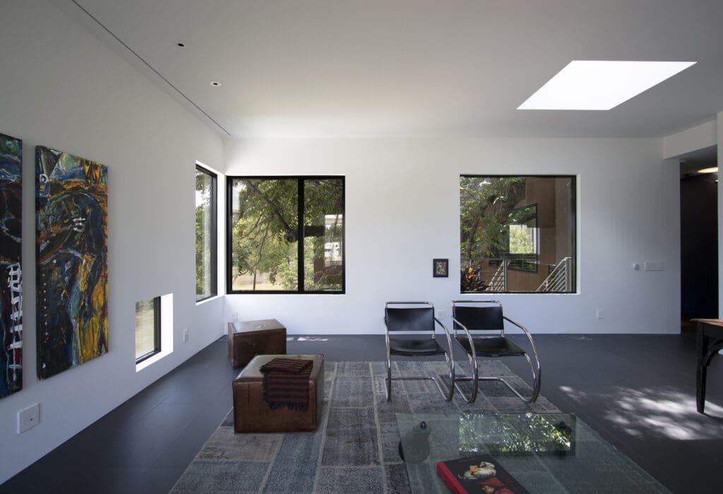 'House in the Air' at 1002 Edwards in the First Ward Arts District (Photo by Scott Strasser)