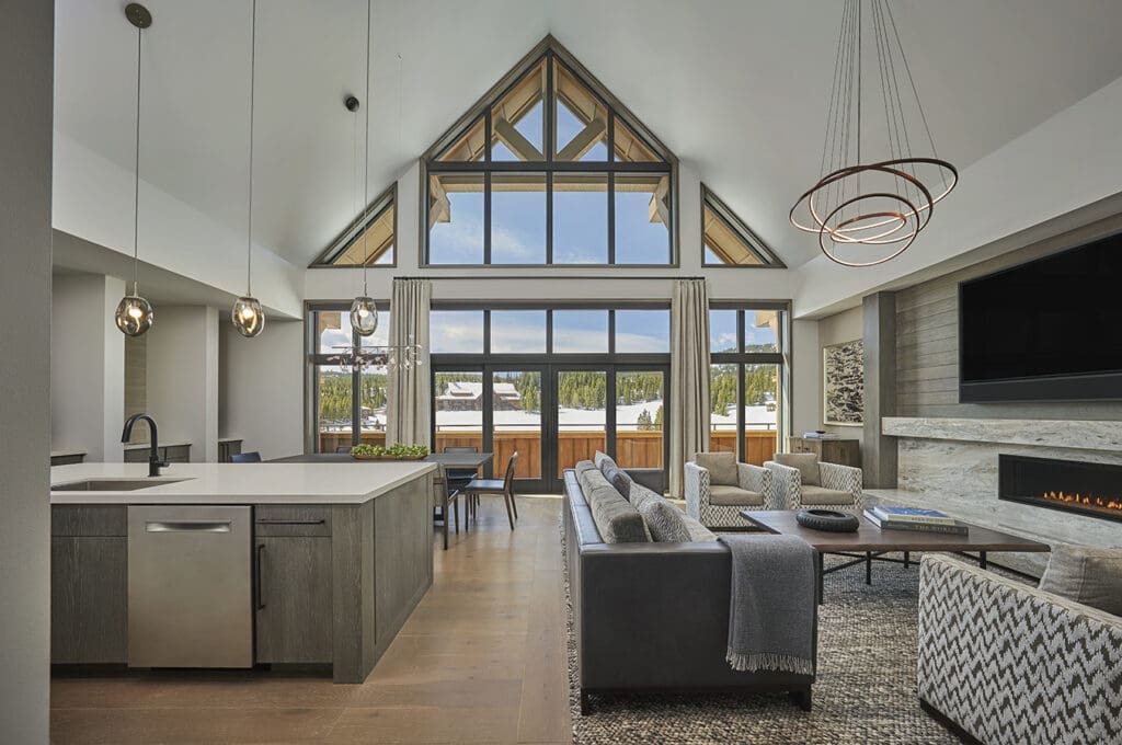 Montage Big Sky offers two to six bedroom residences with five star luxury amenities.