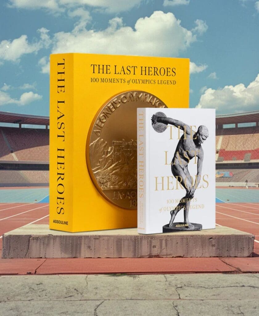 The classic and special editions of Assouline's 'The Last Heroes, 100 Moments of Olympics Legend'