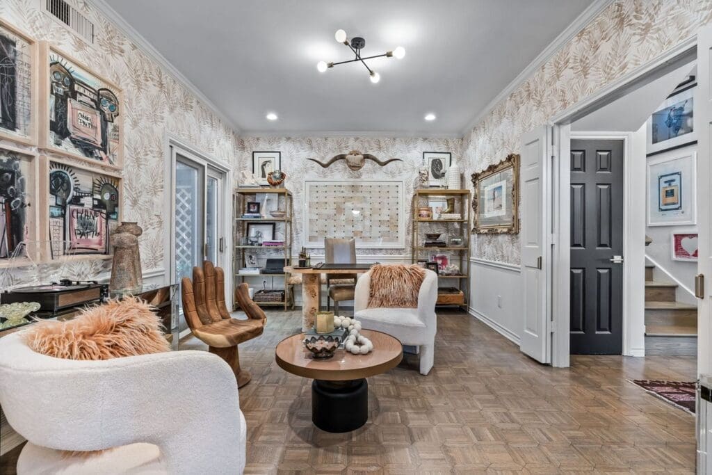 Flea markets and Cobb's own Flea Style store were the main sources of furnishings and decor. 
