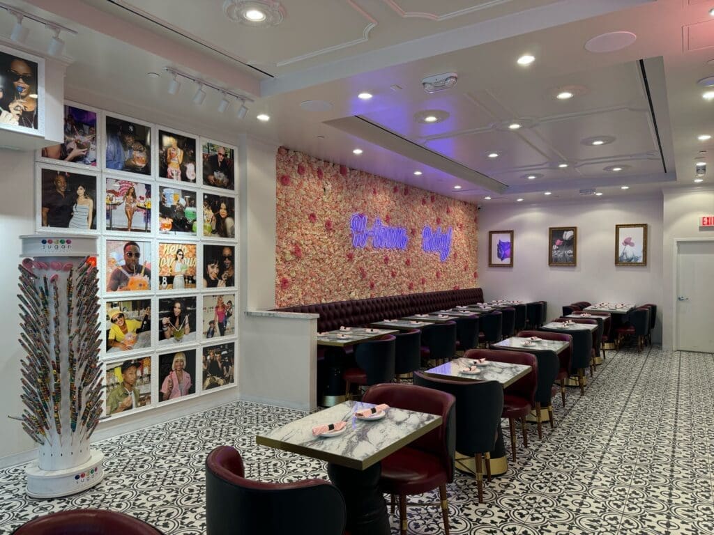The Sugar Factory has been called the most instagrammable restaurant in the United States.