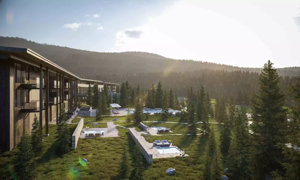 One & Only Moonlight Basin is set to debut in Big Sky in 2025. (Rendering Courtesy)