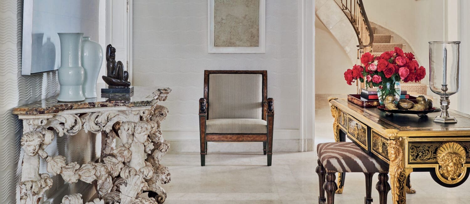 Michael S. Smith will appear Monday, October 21 at Rosewood Mansion on Turtle Creek Ballroom. Photo from his new book Classic by Design (Rizzoli)