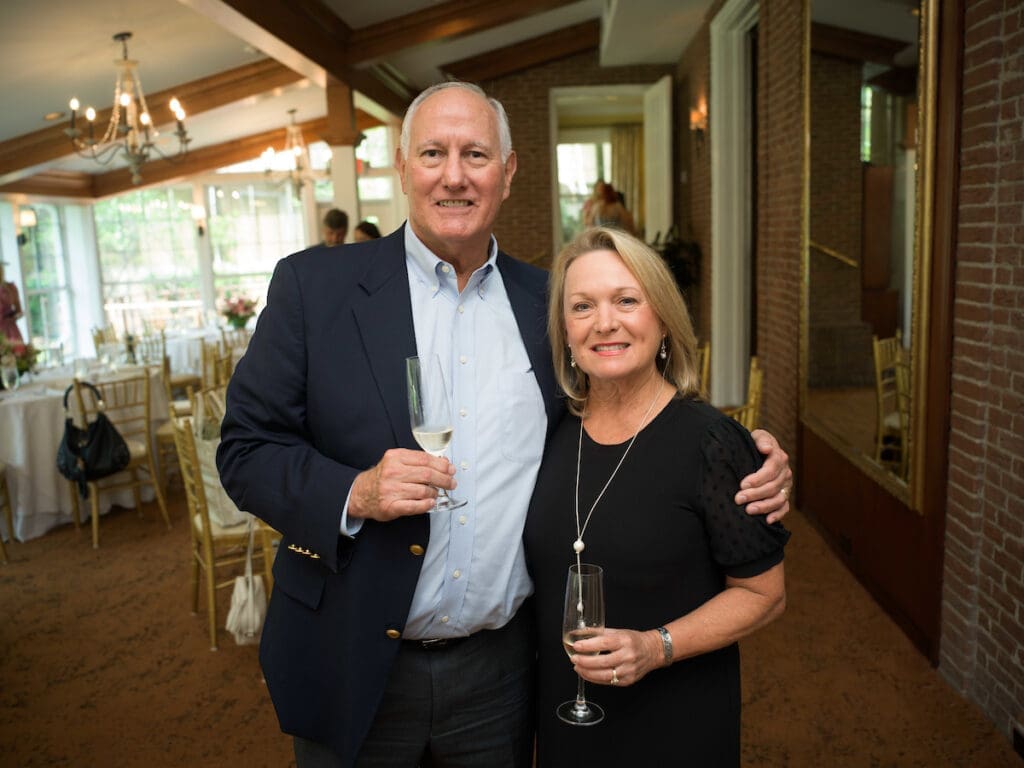 Scott & Cathy Valby at The  Houstonian's Battle of the Bubbles.  (Photo by Daniel Ortiz)