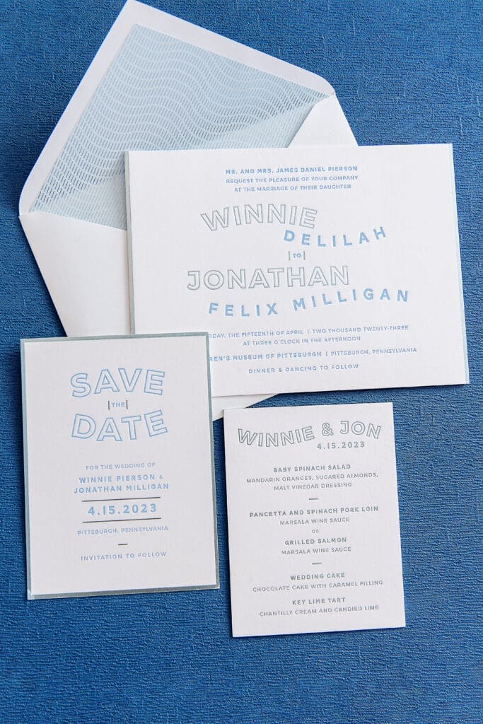 Choose your colors, fonts, motifs and more - it's your day, your way.