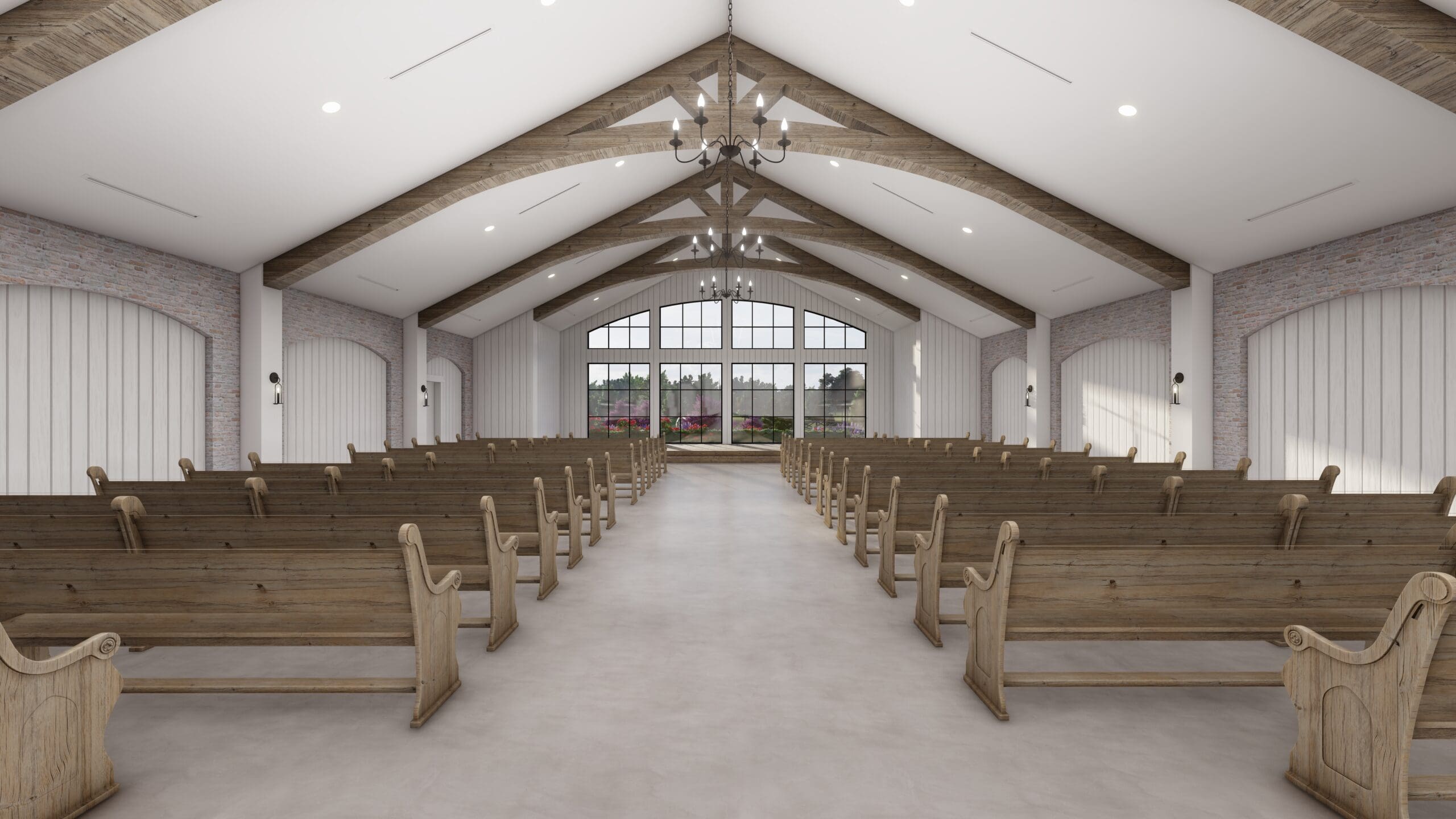 The Blue Magnolia chapel area