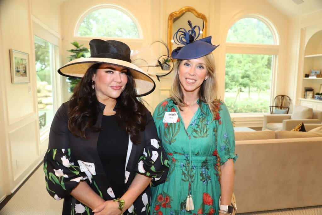 Christy Gaia, Kristin Berry at the Fort Bend Spring Brunch (Photo by Fort Bend Children's Discovery Center)
