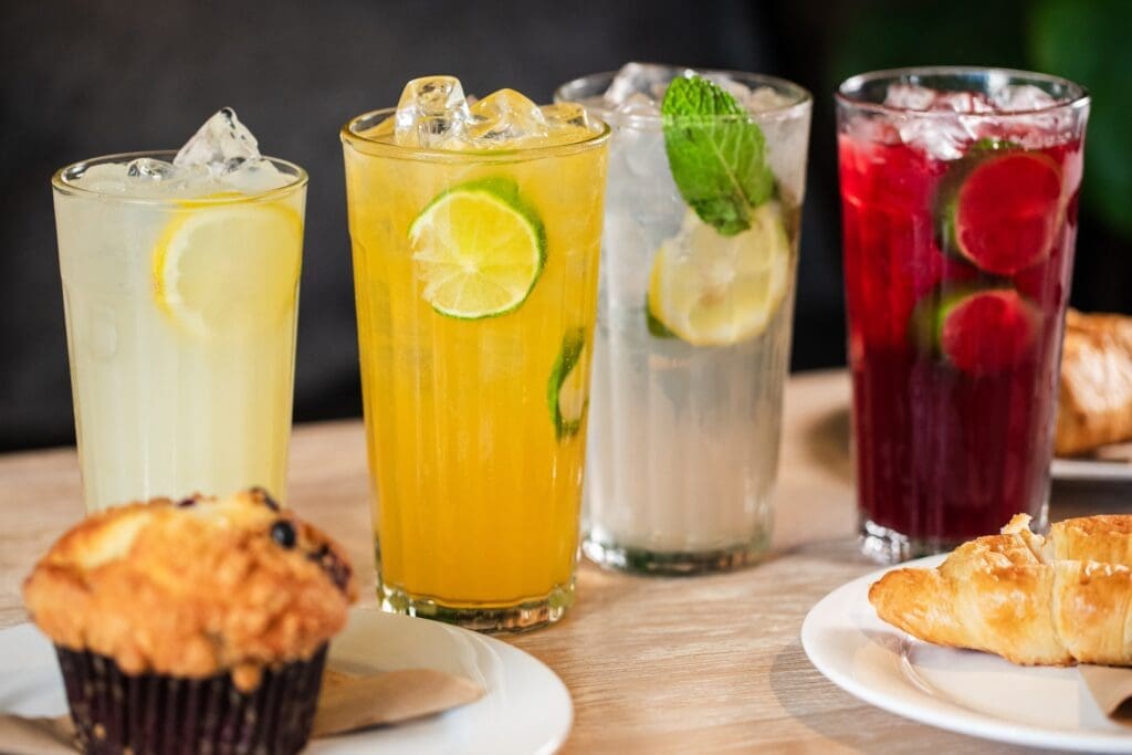 In addition to the standard espresso-based drinks, you’ll find decadent frappiatos ($5.25-$6), smoothies like a spinach, avocado and pineapple green smoothie ($6.50), and house-made soft drinks like the pommi ($4.25-$4.75) made with pomegranate juice, fresh ginger and ginger ale and the Holly ($4.25-$4.75) stirred up with elderflower, mint, lemon, and mineral water. Becca Wright Photography.