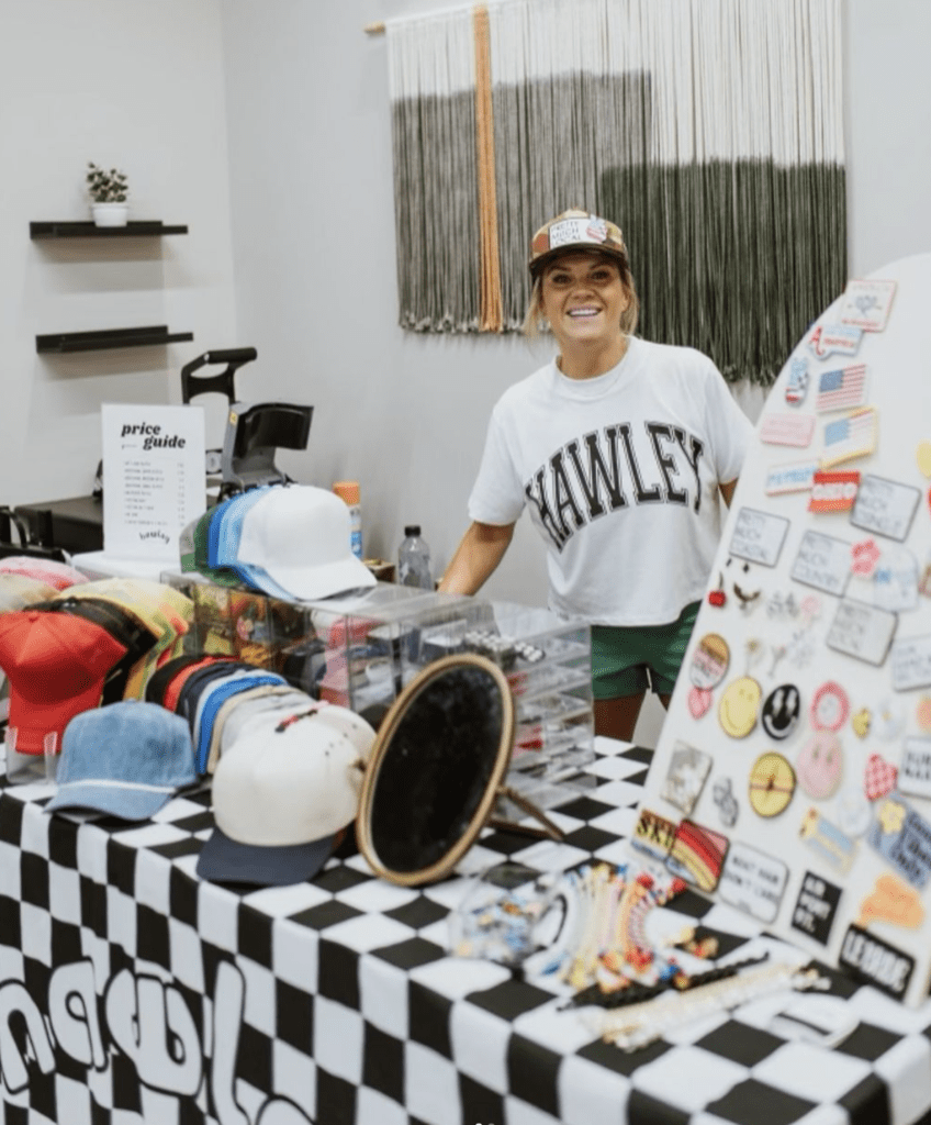 Make your newest go to accessory with Hawley Trucker Hat's customization bar. (Photo courtesy of Hawley)