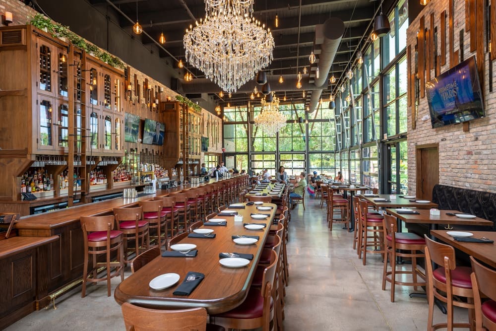 Get a look inside the new Hearsay restaurant in Levy Park, the seventh Hearsay in Houston. (Photo by Anthony Rathbun)