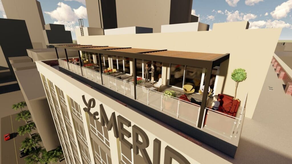 The ANNEX is a new rooftop perch overlooking downtown Fort Worth.