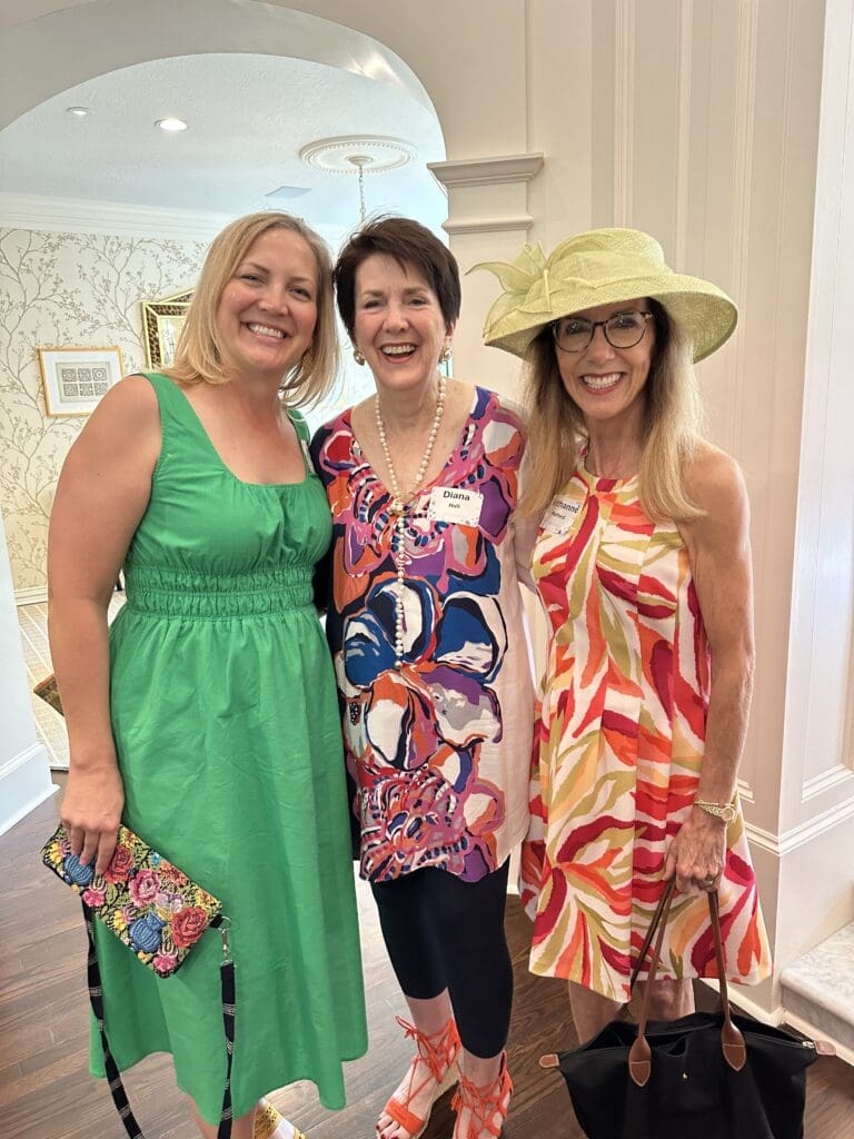Tracy Pipes, Diana Null, Ruthanne Meffordat the Fort Bend Spring Brunch benefiting the Fort Bend Children's Discovery Center (Photo by Fort Bend Children's Discovery Center)