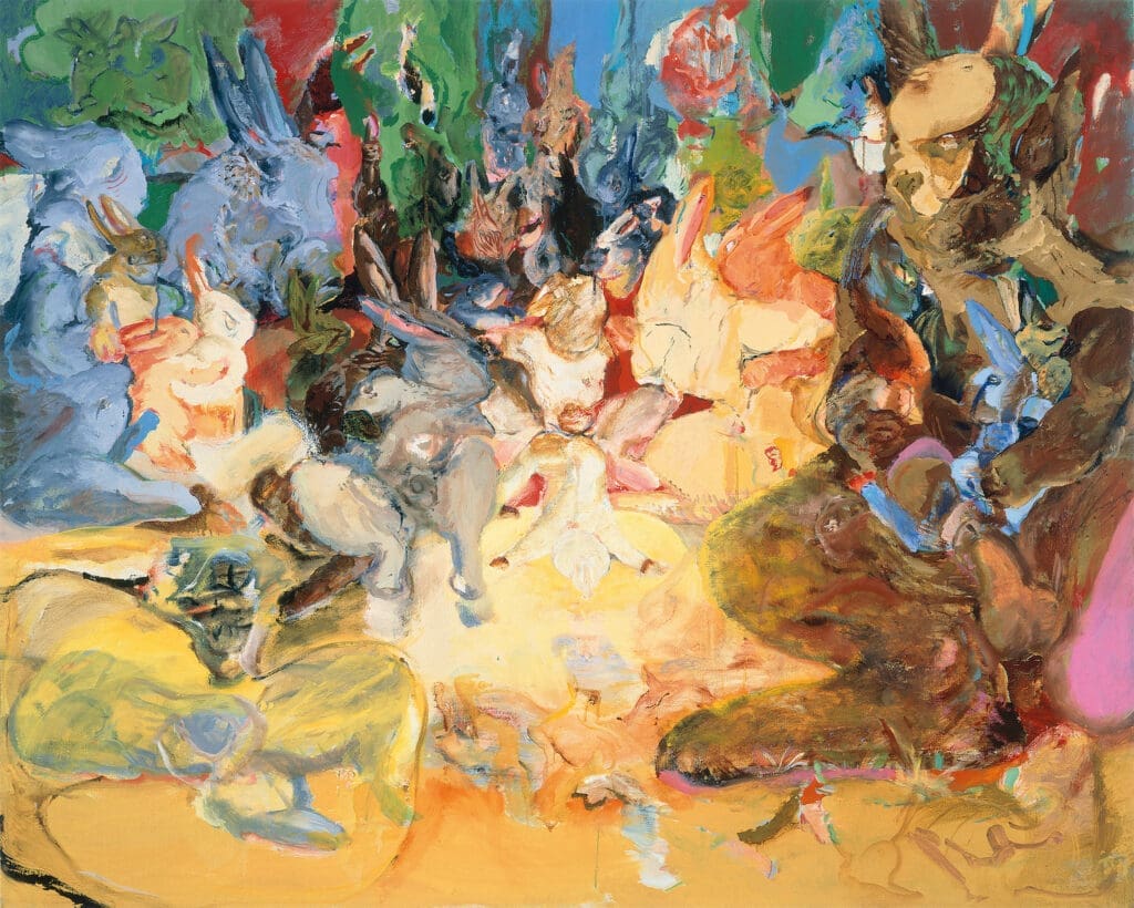 "Untitled" (1996). Cecily Brown