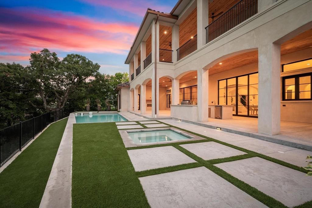 This $6.9 Million Mediterranean Revival Estate Is a Brand New Home With Historic Appeal in Grapevine