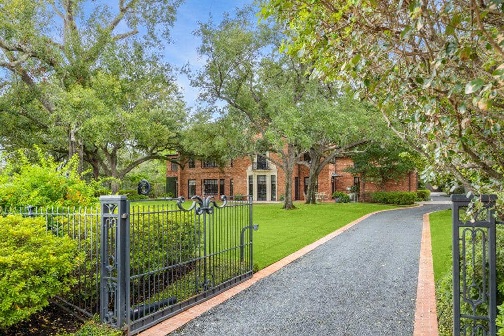 This stunning restoration of a John Staub house, completed in 1938,at 2110 River Oaks Boulevard was listed for $18.9 million. (Photo by TK Images/Compass)