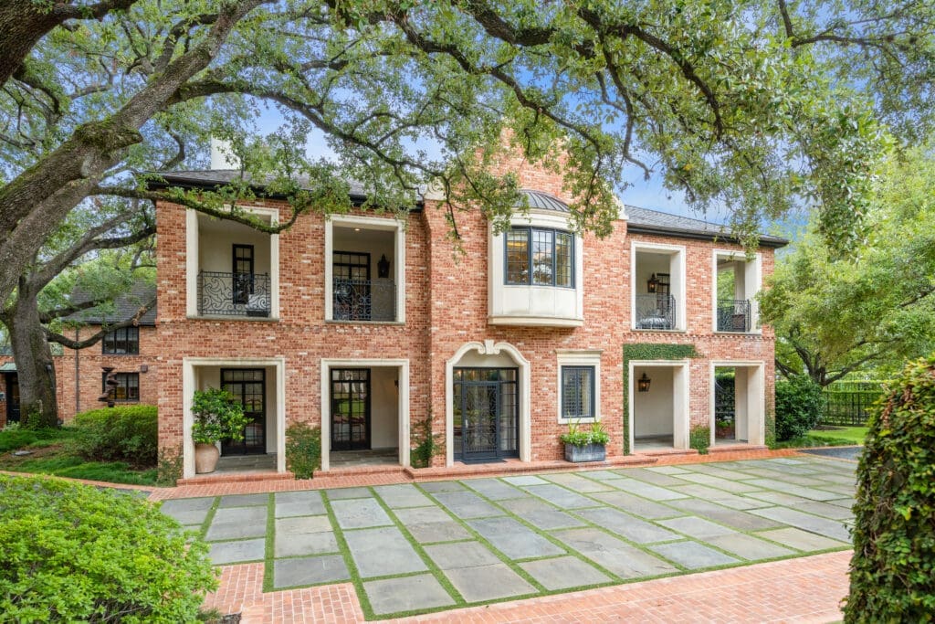 2110 River Oaks Boulevard is no ordinary Houston house. (Photo by TK Images/Compass)