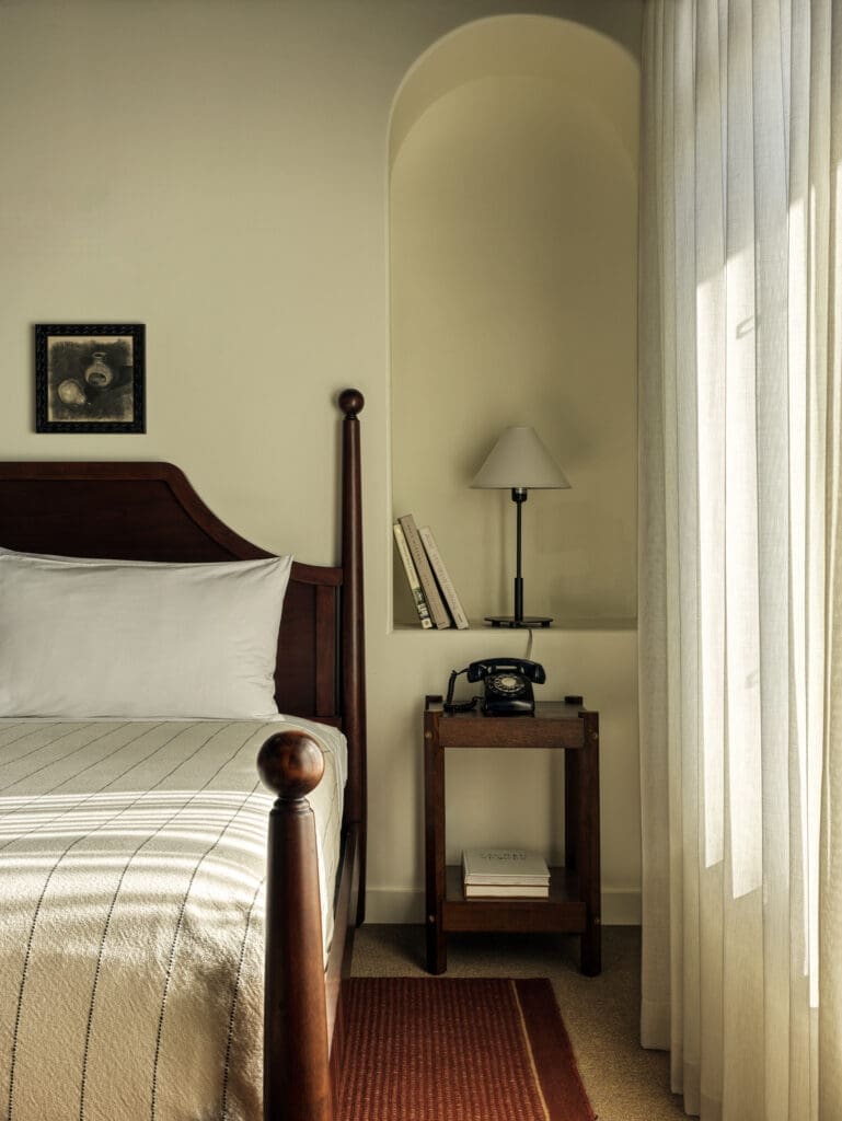 Bedroom at La Playa Hotel (Photo by Chris Mottalini)