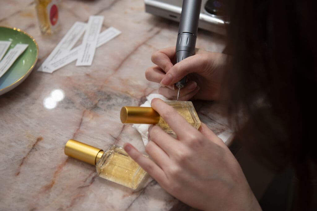 Ylang 23 celebrates its new store opening with a perfume bar (Photo by Tamytha Cameron)