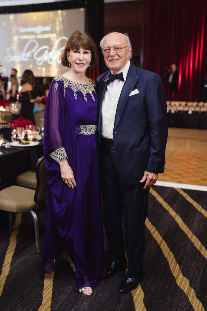 Shelby Hodge & Shafik Rifaat at the Operation Smile Gala held at the Royal Sonesta Hotel. (Photo by Johnny Than)