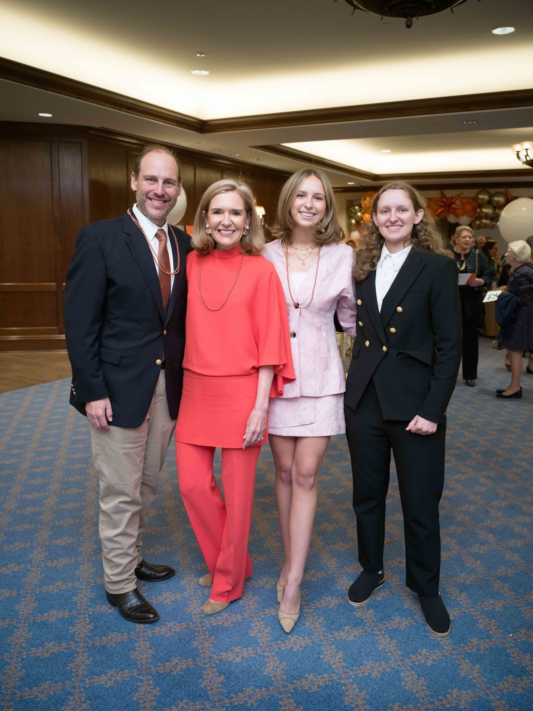 AJ Brass, Katie Brass, Joycie Brass, Hallie Brass (Photo by Daniel Ortiz)