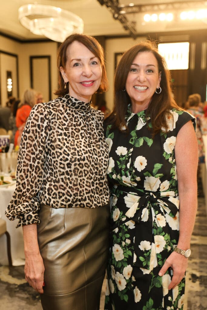 Susan Distefano, Amalia Stanton at the PaperCity Philanthropy in Fashion Best Dressed luncheon benefiting March of Dimes. (Photo by Priscilla Dickson)