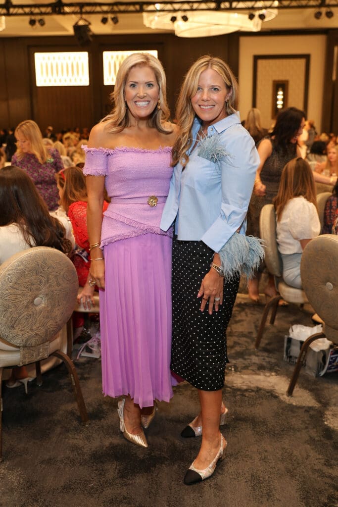 Amanda Boffone, Melissa 
Sugulas at the PaperCity Philanthropy in Fashion Best Dressed luncheon benefiting March of Dimes. (Photo by Priscilla Dickson)