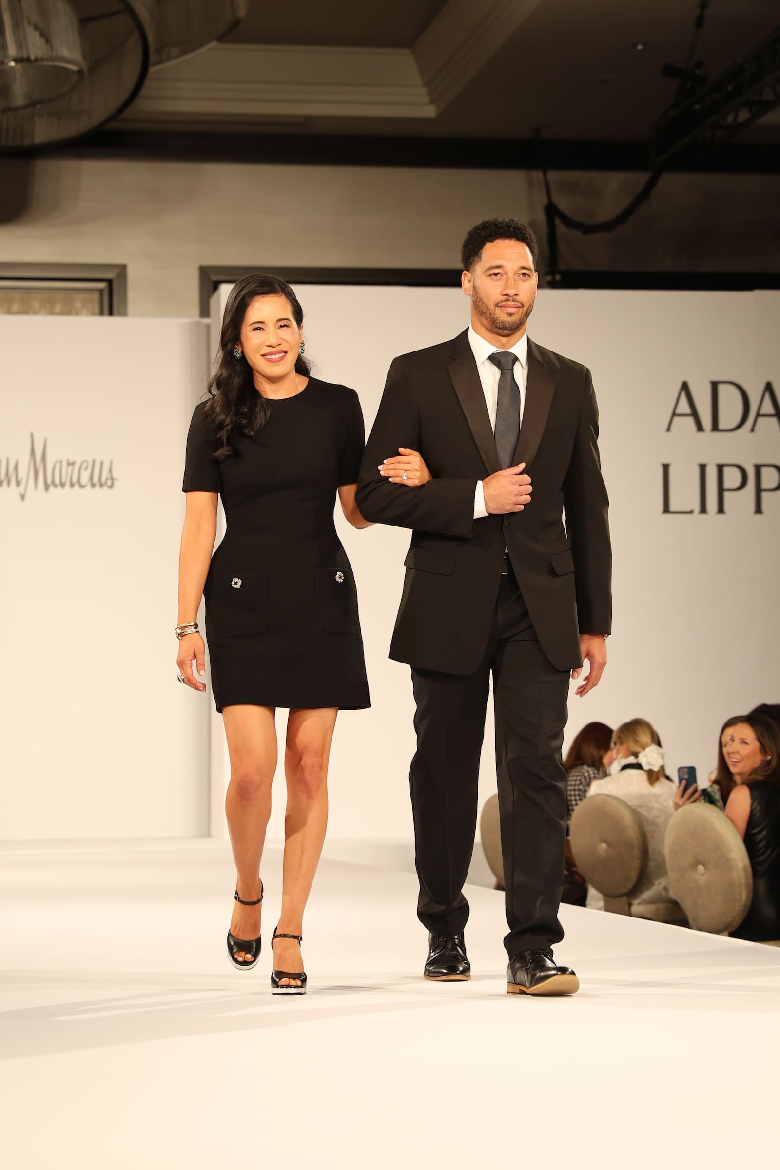 First time Houston Best Dressedhonoree Stephanie Fleck wears Neiman Marcus featured designer Adam Lippes at the PaperCity Philanthropy in Fashion Best Dressed Luncheon.