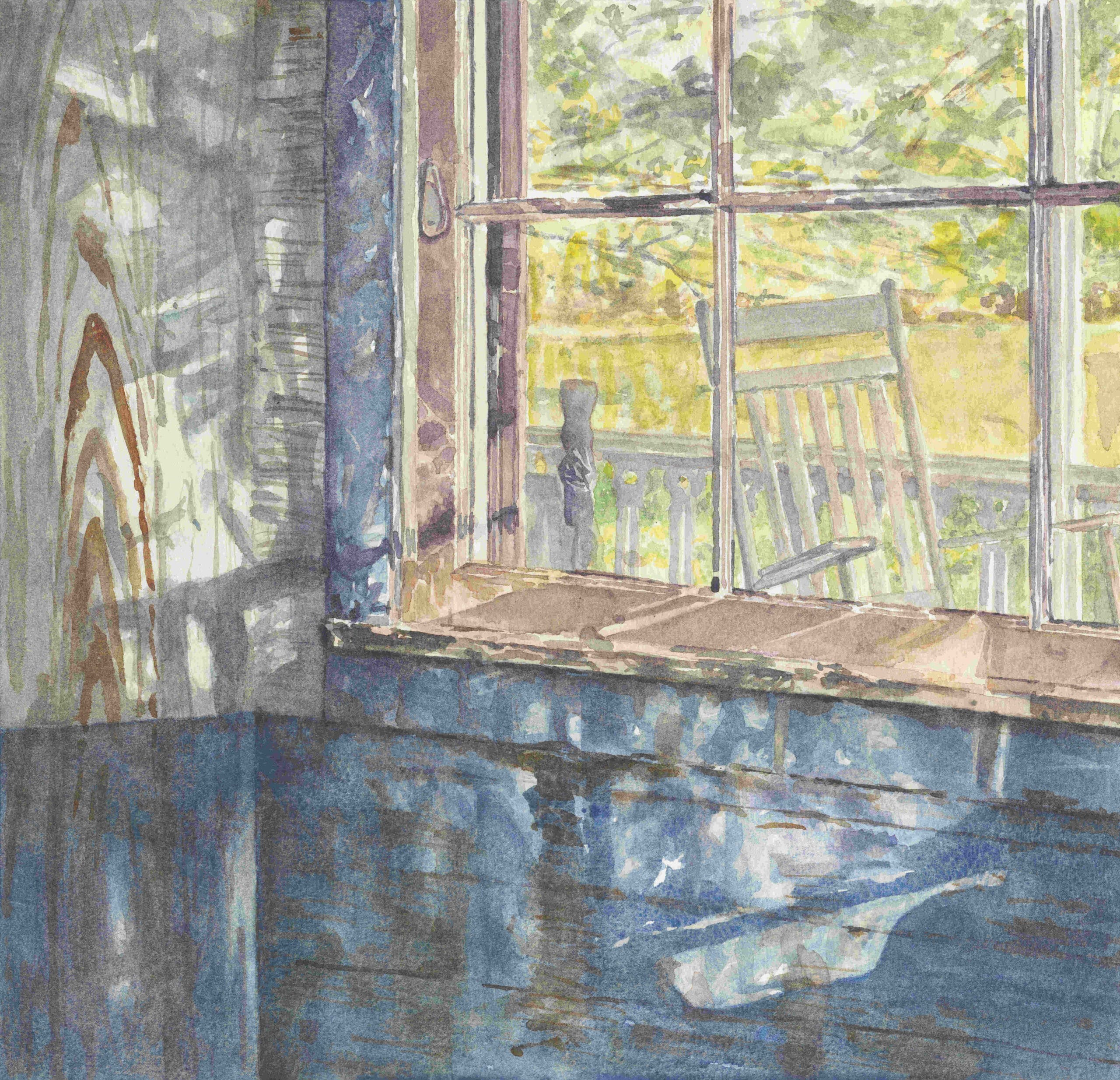 Watercolor by Bill Curtis
