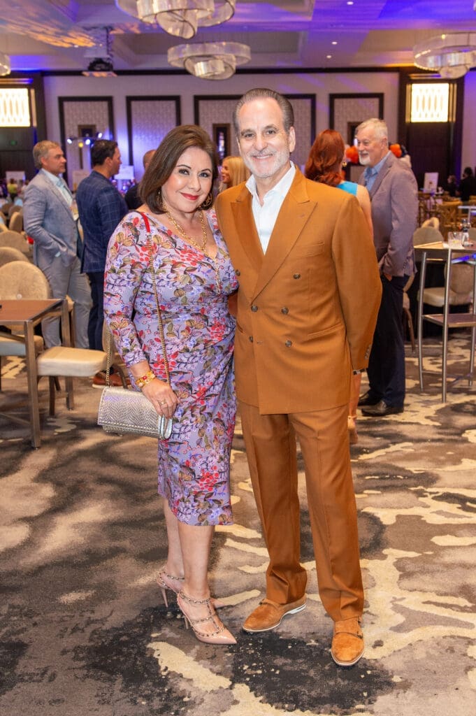 Debbie & Rudy Festari at the 'Team Up' fundraiser (Photo by Jacob Power)