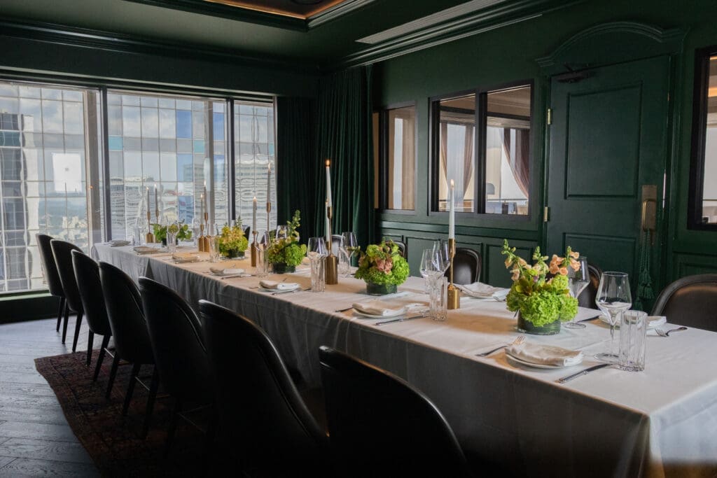 The Emerald Room at Monarch is great for small groups celebrating birthdays, anniversaries or small business gatherings. (Courtesy)