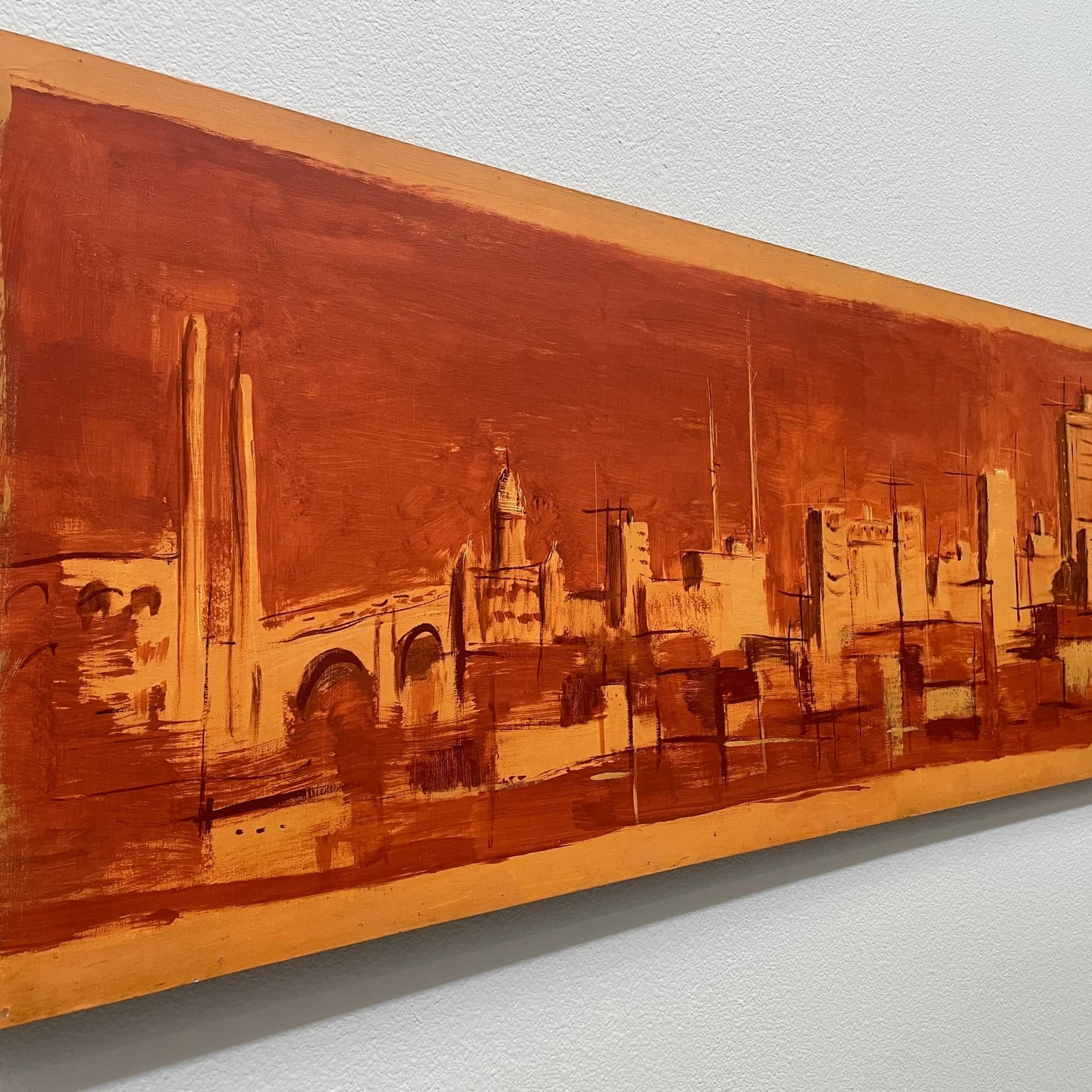 Emily Guthrie Smith's Fort Worth Skyline (1955) will be on display at Gallery 440.