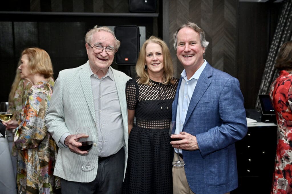 Harry Reasoner, Susan & Barrett Reasoner at the generations of philanthropy fall fête at Steak 48. (Photo by Alex Montoya)
