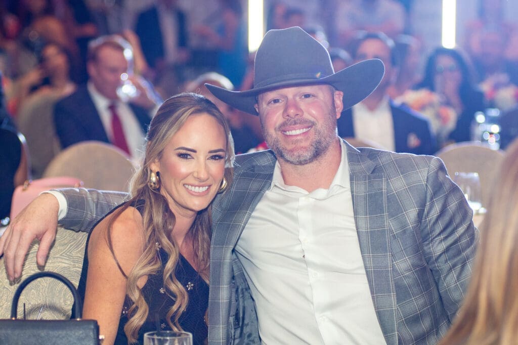 Kat & Ryan Pressly at the 'Team Up' fundraiser (Photo by Jacob Power)