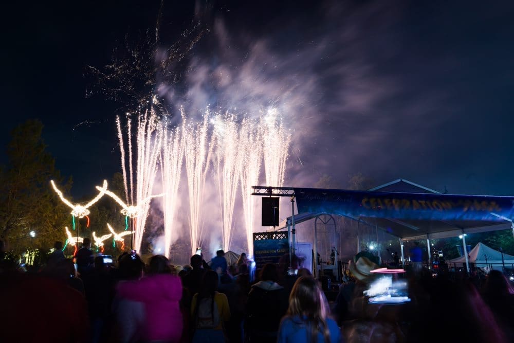 This year marks the 42nd annual Lighting of the Doves celebration. (Photo courtesy Derrick Bryant) 