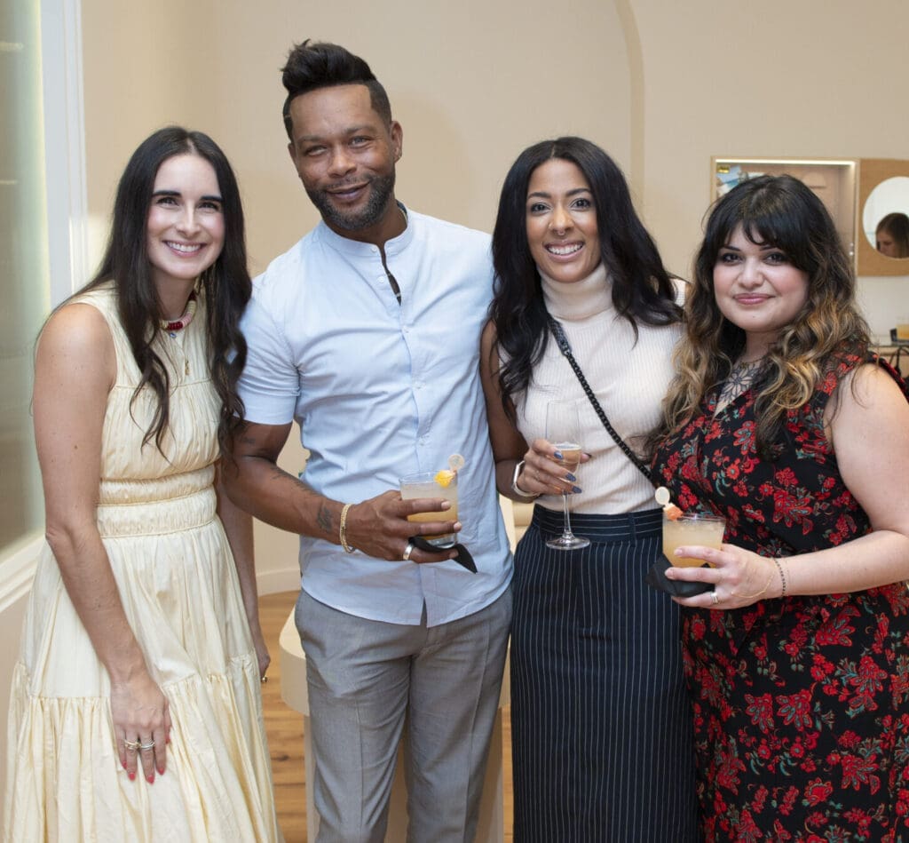 Loryn de la Garza, Chris Athy, Shawna Athy, and Merari Santos-Buentello (Photo by Tamytha Cameron)