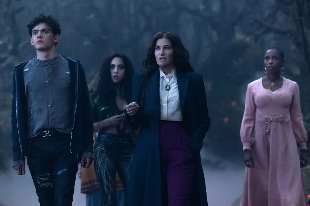 A spin-off of Marvel's "WandaVision," "Agatha All Along" stars Kathryn Hahn as a witch who escapes from Westview to form a new coven. 